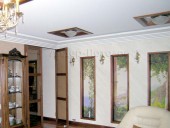 Натяжные тканевые потолки Descor в квартире, Москва